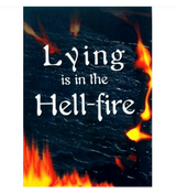 Lying Is In The Hell-Fire