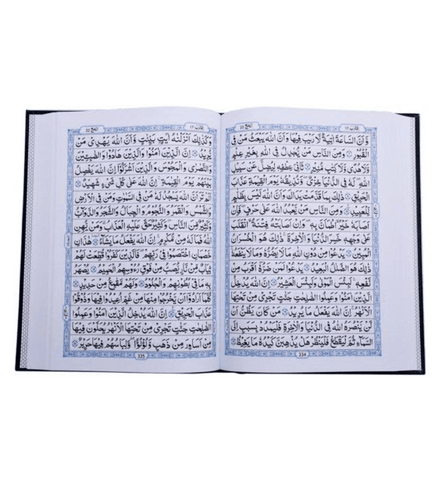 Al Quran Al Hakeem 208 Arabic Only(15lines with Urdu-Persian-Hindi Script)