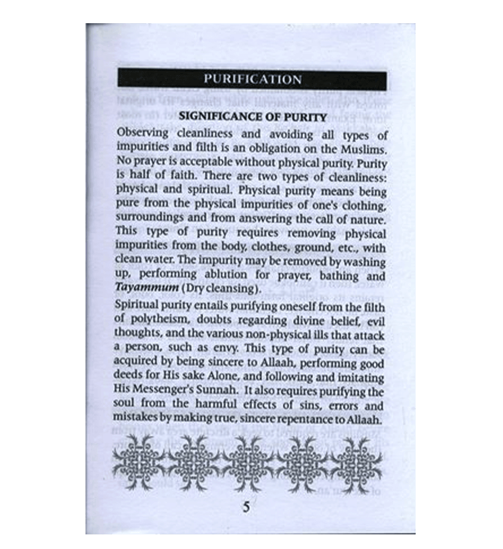 The Prayer & Purification