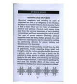 The Prayer & Purification