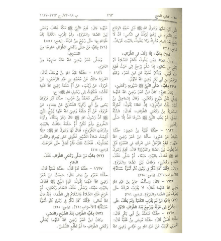 Sahih Al-Bukhari Large Arabic