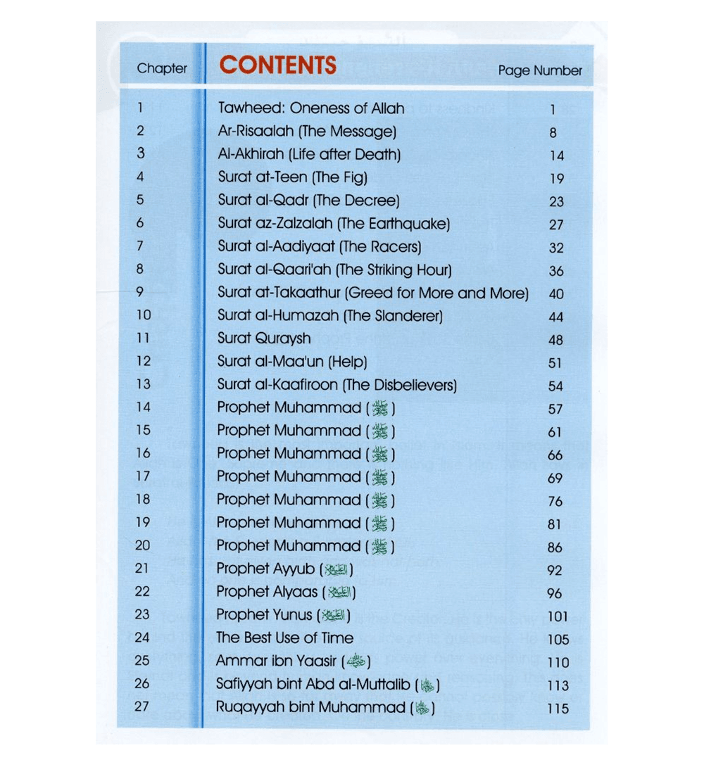 Islamic Studies Grade 5