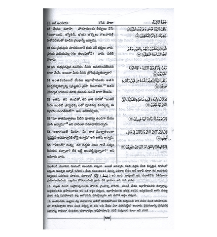 Noble Quran in Telugu Language (23367)