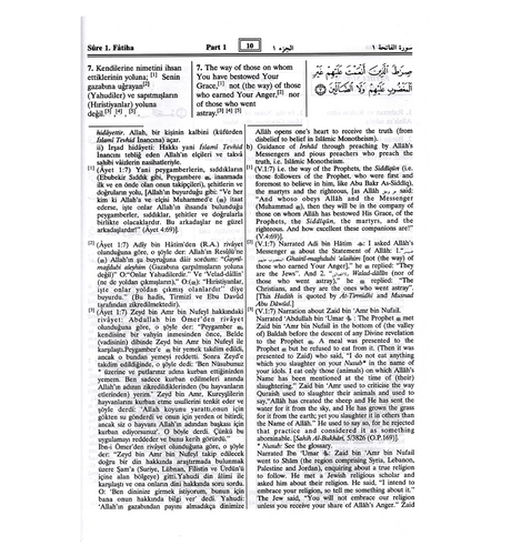 Noble Quran in Turkish Language (22354)