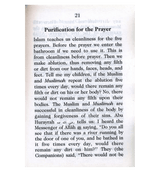 Cleanliness is from Faith