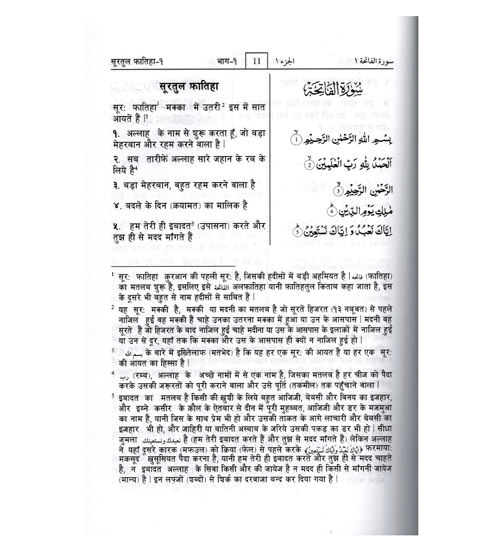 Noble Quran Hindi Language Mukhtasar Tafseer Ahsanul Bayan (22351)