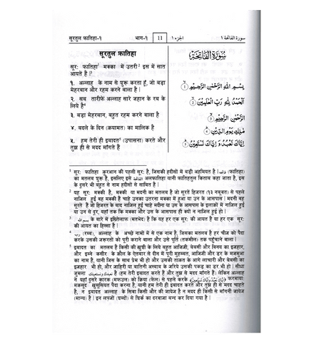 Noble Quran Hindi Language Mukhtasar Tafseer Ahsanul Bayan (22351)