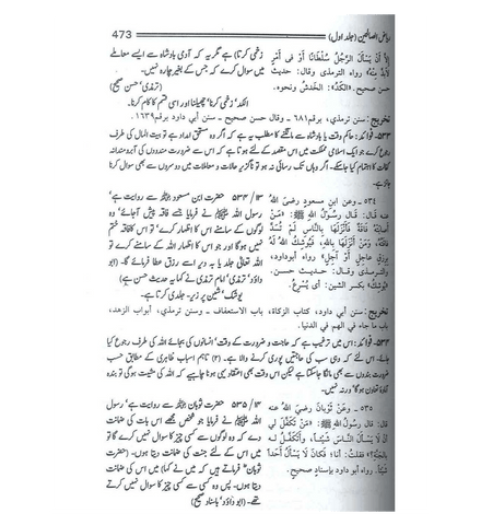 Riyad Us Saliheen 2 Volume Set : Urdu / ریاض الصالحِین اردو