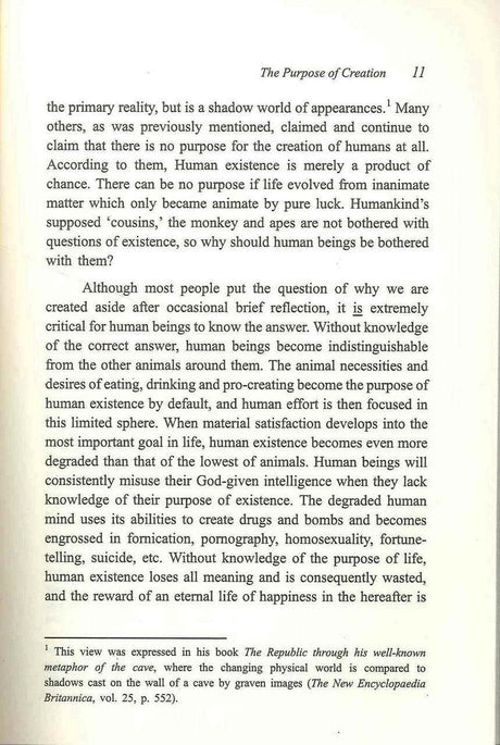 The Purpose of Creation - NobleBookshop