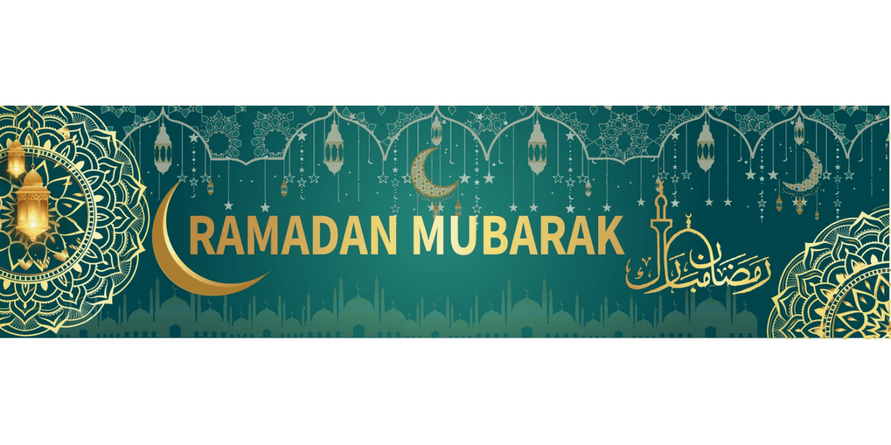 Green Ramadan Mubarak Banner (24992)