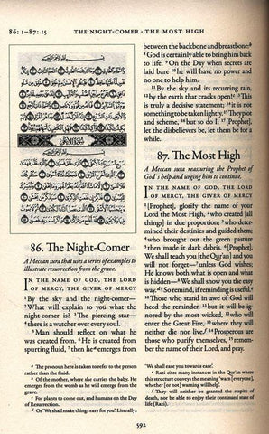 The Qur'an English translation with parallel Arabic text