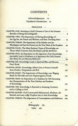 Ibn Qayyim Al-jawziyya On knowledge:from Key to the Blissful Abode (Miftah Dar al-Sa’ada)