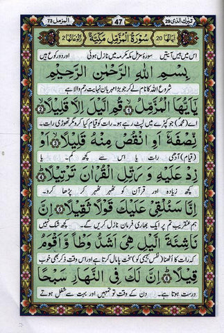 Five Surahs with Translation