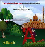 I spy with my little eye (A-Z Alphabet with Islamic words)