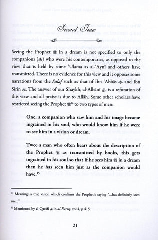 Seeing the Prophert (PBUH) in Dreams and Vision