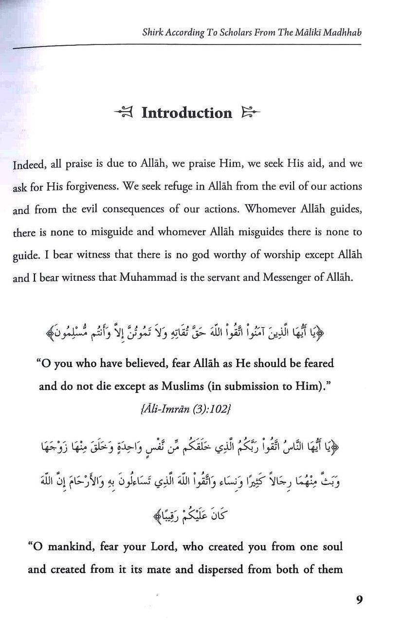  Shirk According To Scholars From The Four Madhhabs