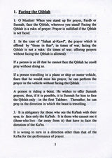 Abridged Translation of Sifatu Salaatin Nabee : Pocket Plus Size