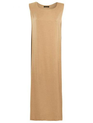 GOLD SLIP DRESS SLEEVELESS