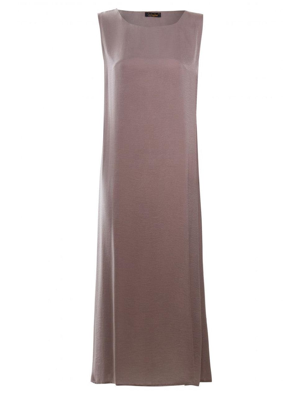 MOCHA SLIP DRESS SLEEVELESS