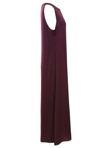 Plum Slip Dress