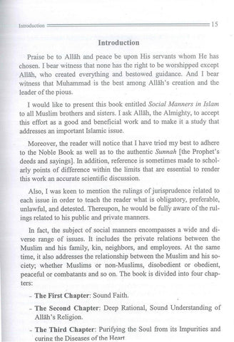 Social Manners in Islam