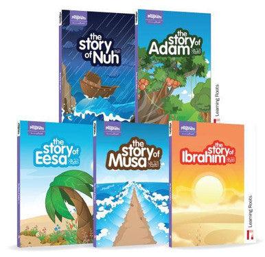 Stories of Prophets Learning Roots 5 Books Set