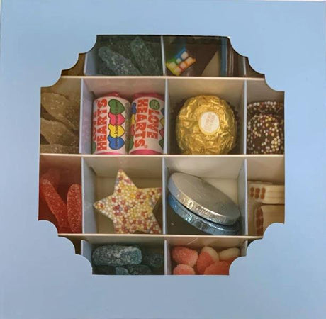 Blue Sweets Box Pick and Mix 16 Selection of Halal Sweet Zone Jelly (22713)