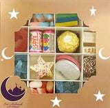 Eid Mubarak Brown Sweets Box Pick and Mix 16 Selection of Halal Sweet Zone Jelly