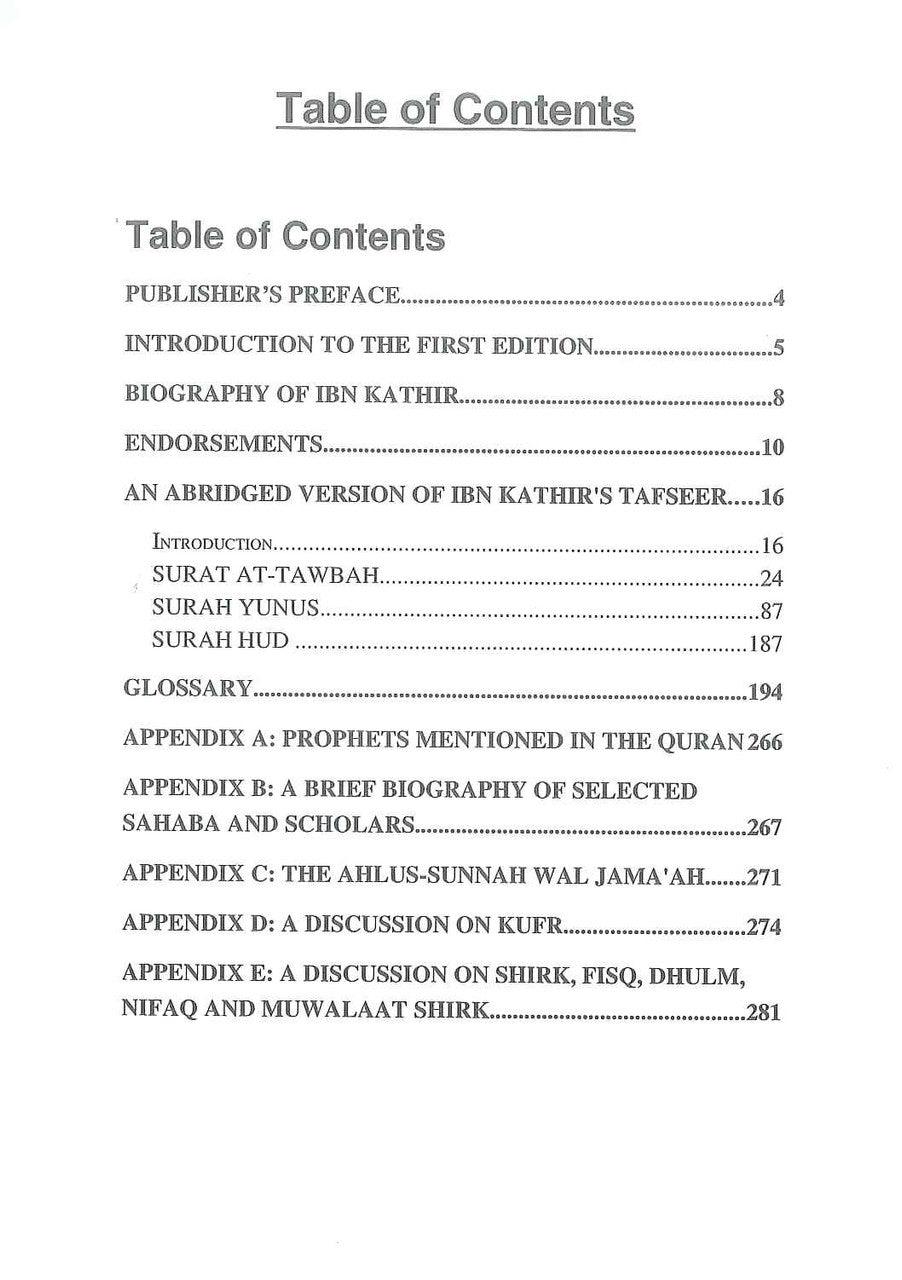 Tafsir Ibn Kathir Part-11 By Al-Firdous Ltd