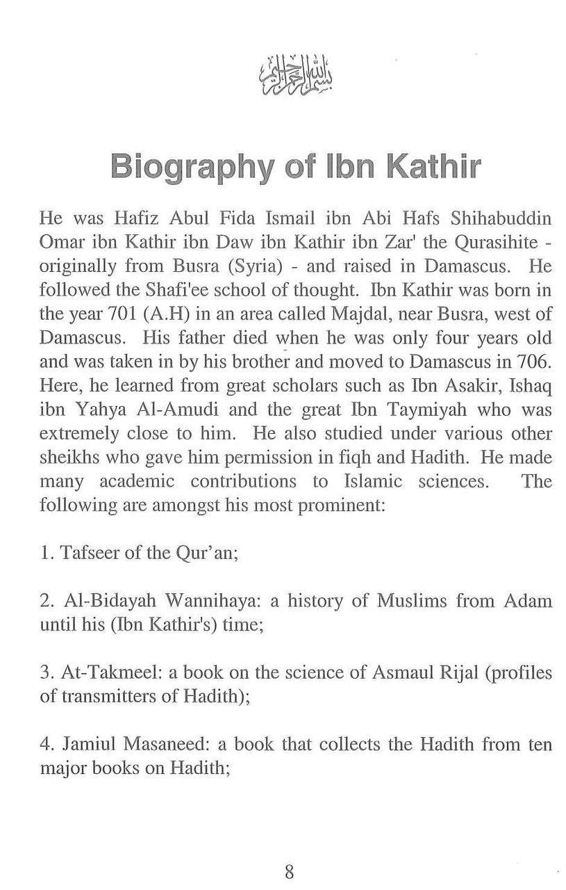 Tafsir Ibn Kathir Part-1 By Al-Firdous Ltd