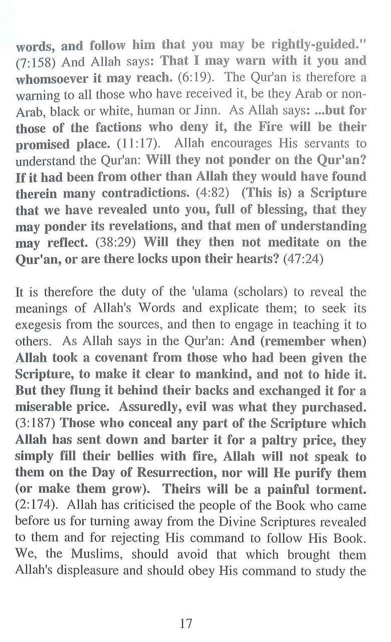 Tafsir Ibn Kathir Part-1 By Al-Firdous Ltd