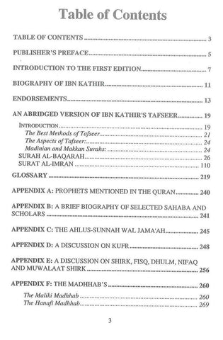 Tafsir Ibn Kathir Part-3 By Al-Firdous Ltd