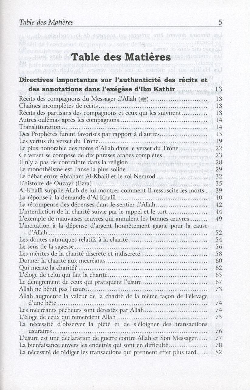 Tafsir Ibn Kathir Volume 2( French)