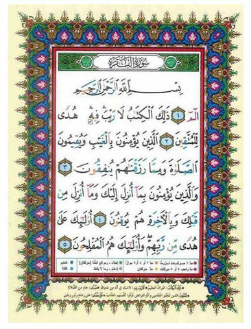 Tajweed Quran Large Arabic Only – Cream Paper