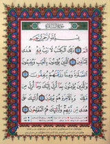 Tajweed Quran in 30 seperate Juzz Leather Case 17x24 Cm