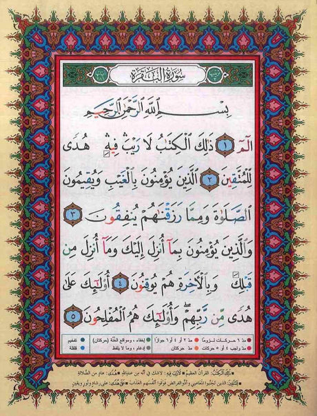 Tajweed Quran in 30 seperate Juzz Leather Case 17x24 Cm