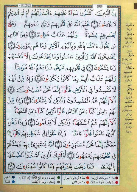 Tajweed Quran in 30 seperate Juzz Leather Case 17x24 Cm