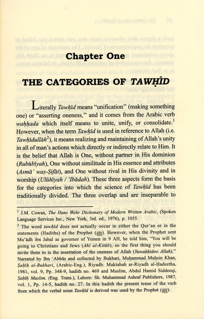 The Fundamentals of Tawheed : Islamic Monotheism, IIPH, Paperback
