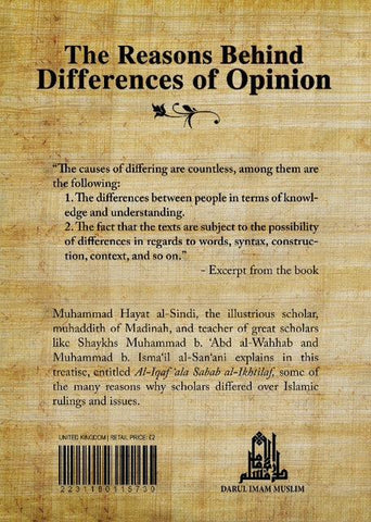 The Reasons Behind Differences of Opinion