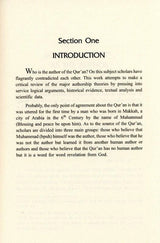 The Sources of the Quran : A Critical Review of the Authorship Theories