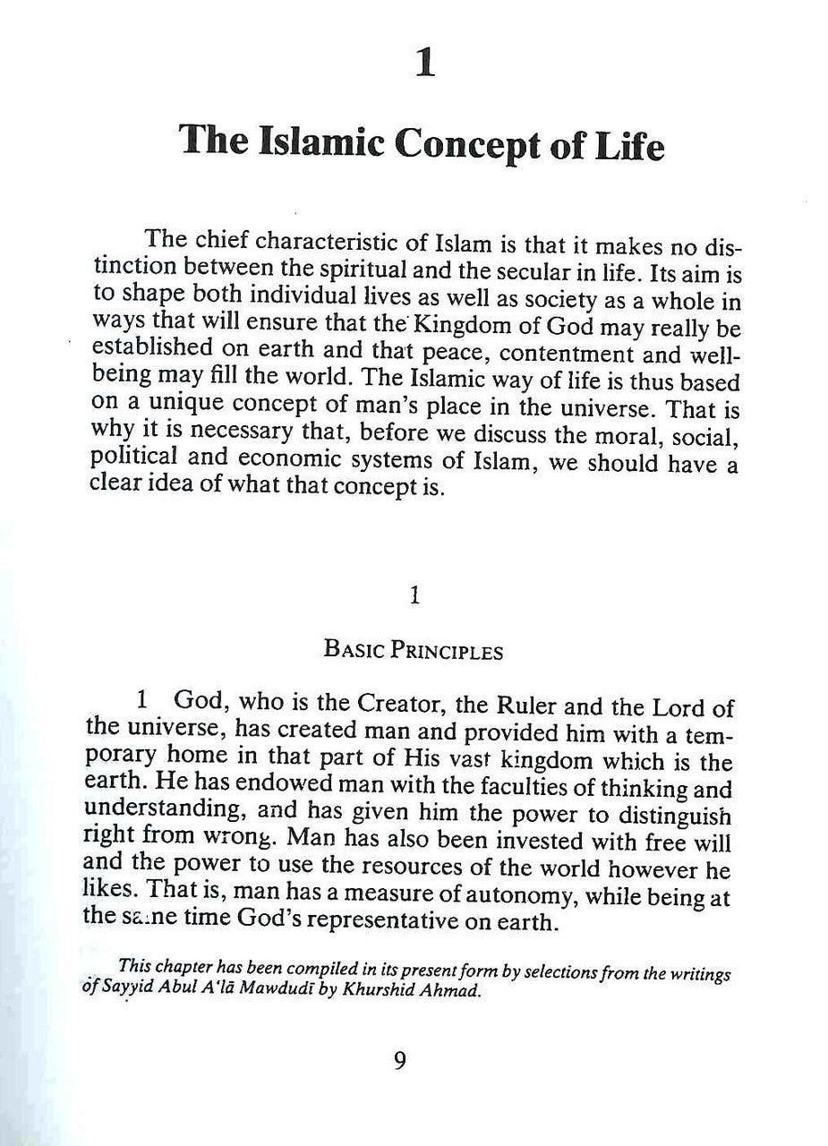 The Islamic Way Of Life