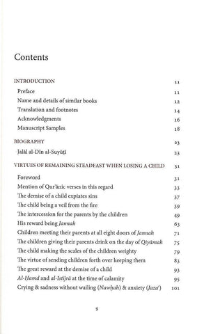 The Virtue of Remaining Steadfast when Losing a Child