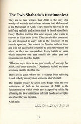 The Five Pillars Of Islam As Mentioned In The Quran & Authentic Sunnah