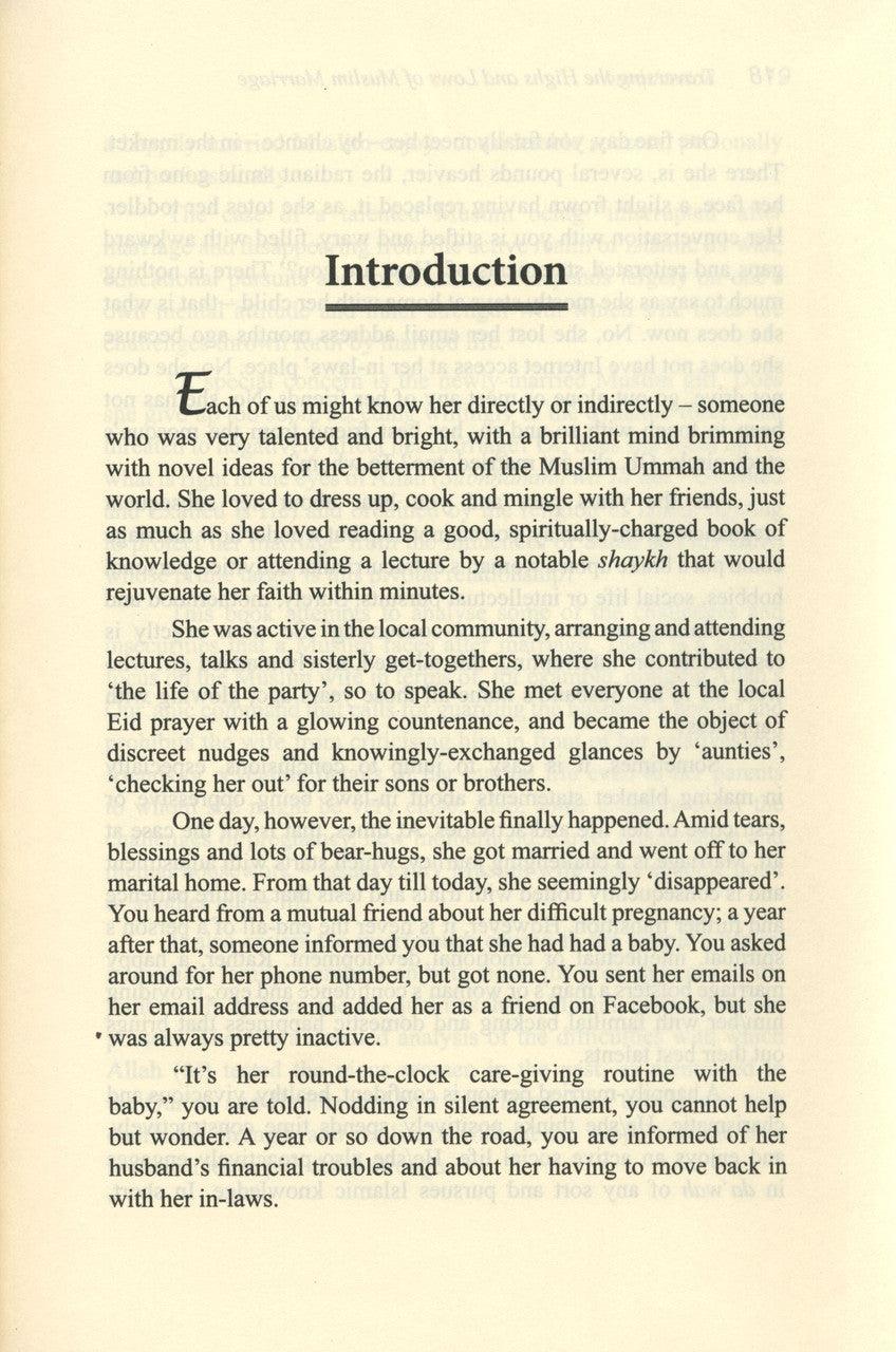 Traversing the Highs and Lows of Muslim Marriage