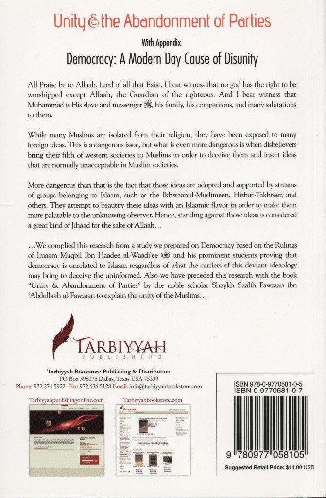 UNITY & THE ABANDONMENT OF PARTIES