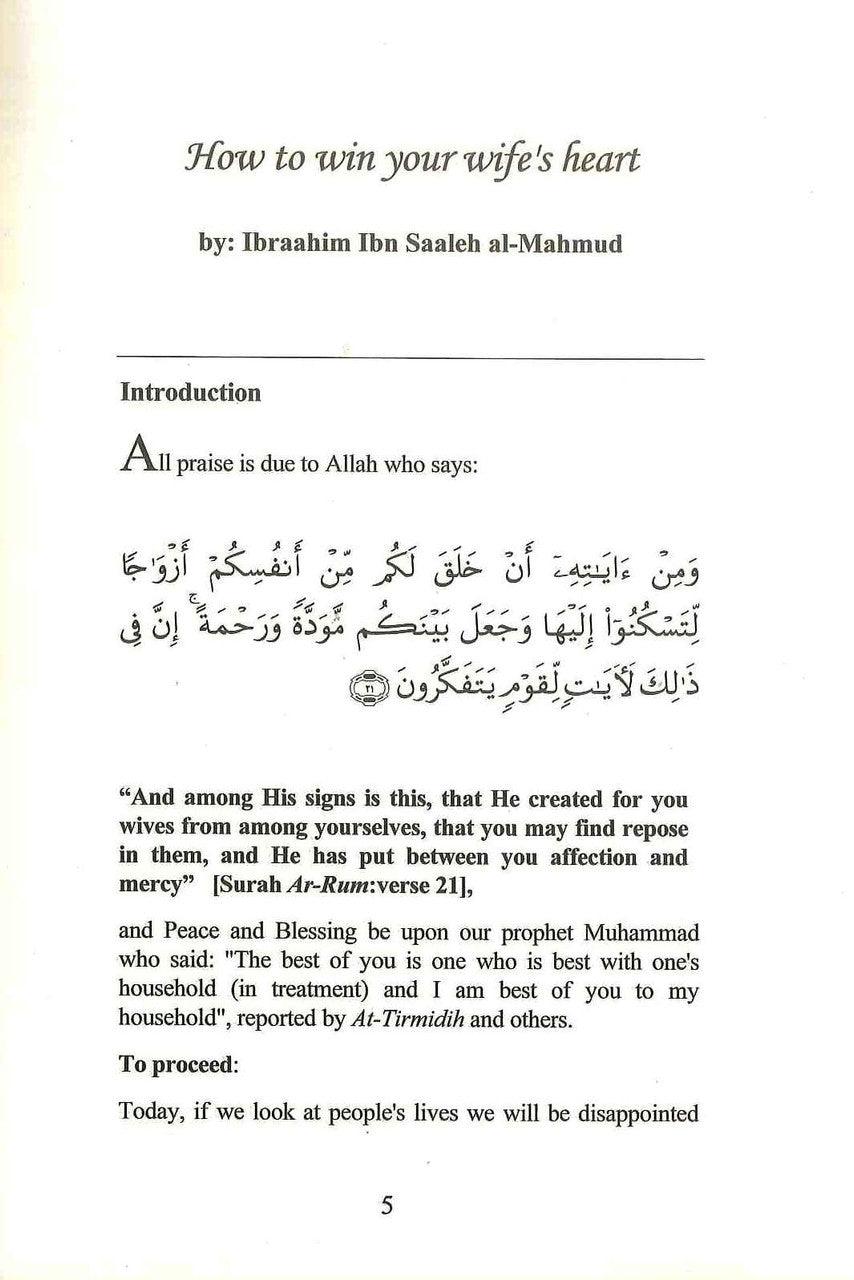 Winning the heart of your Wife