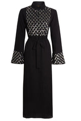 Black Jawaher Abaya