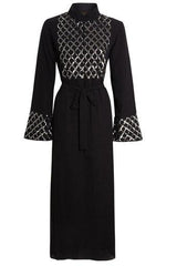 Black Jawaher Abaya